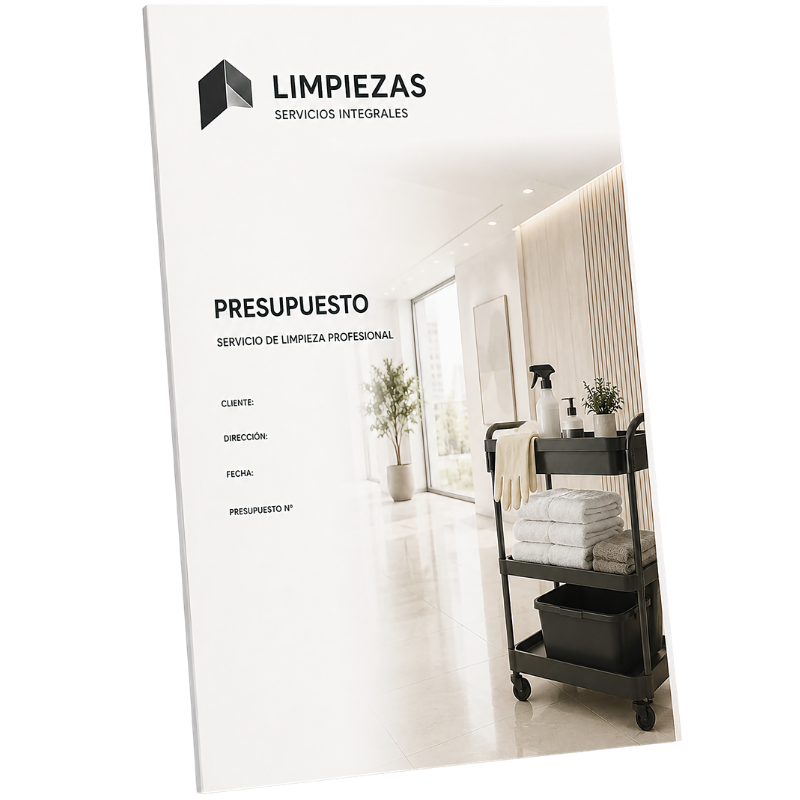 Imagen de portada sistema de presupuestos limpieza, jardineria y control de plagas